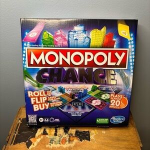 NEW Monopoly Chance: Exciting Strategy Board Game for Family & Friends